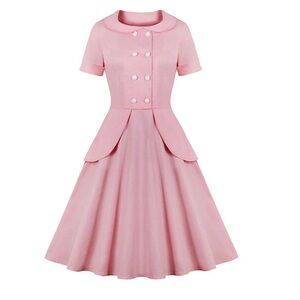 GownTown Womens 1950s Vintage Retro Party Swing Dress/ costume
